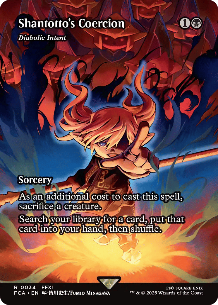 Diabolic Intent — Final Fantasy: Through the Ages — Magic: The Gathering