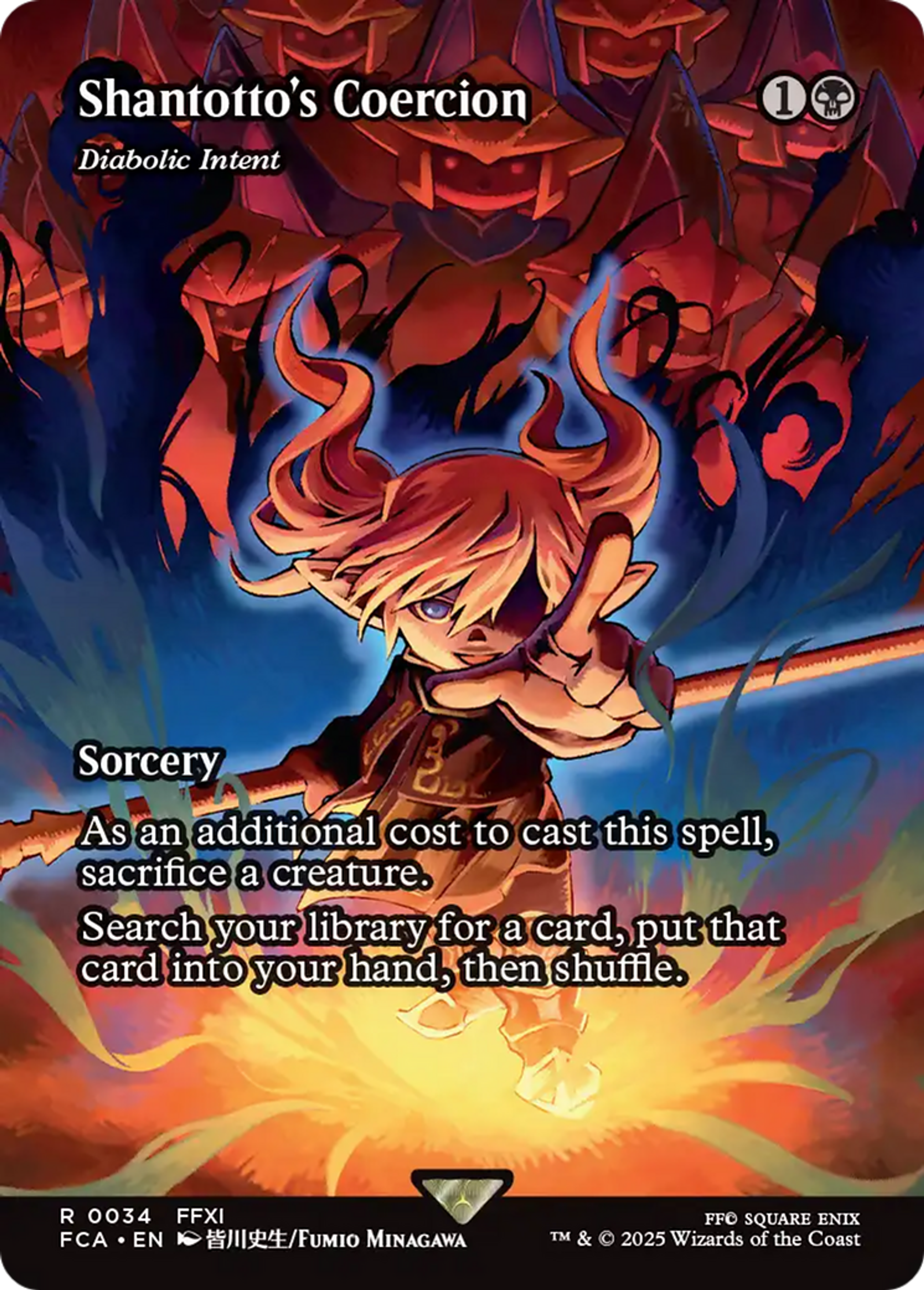 Diabolique dessein — Final Fantasy: Through the Ages — Magic: The Gathering
