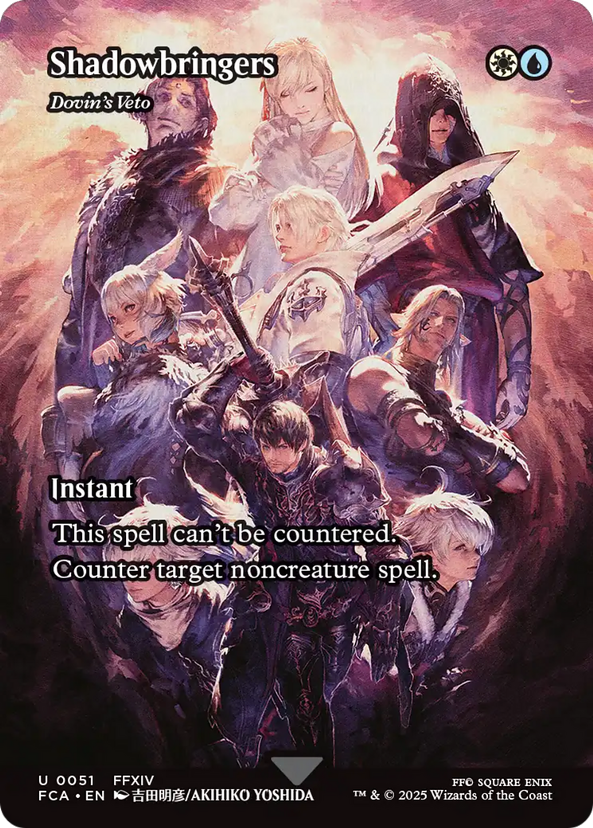 Véto de Dovin — Final Fantasy: Through the Ages — Magic: The Gathering