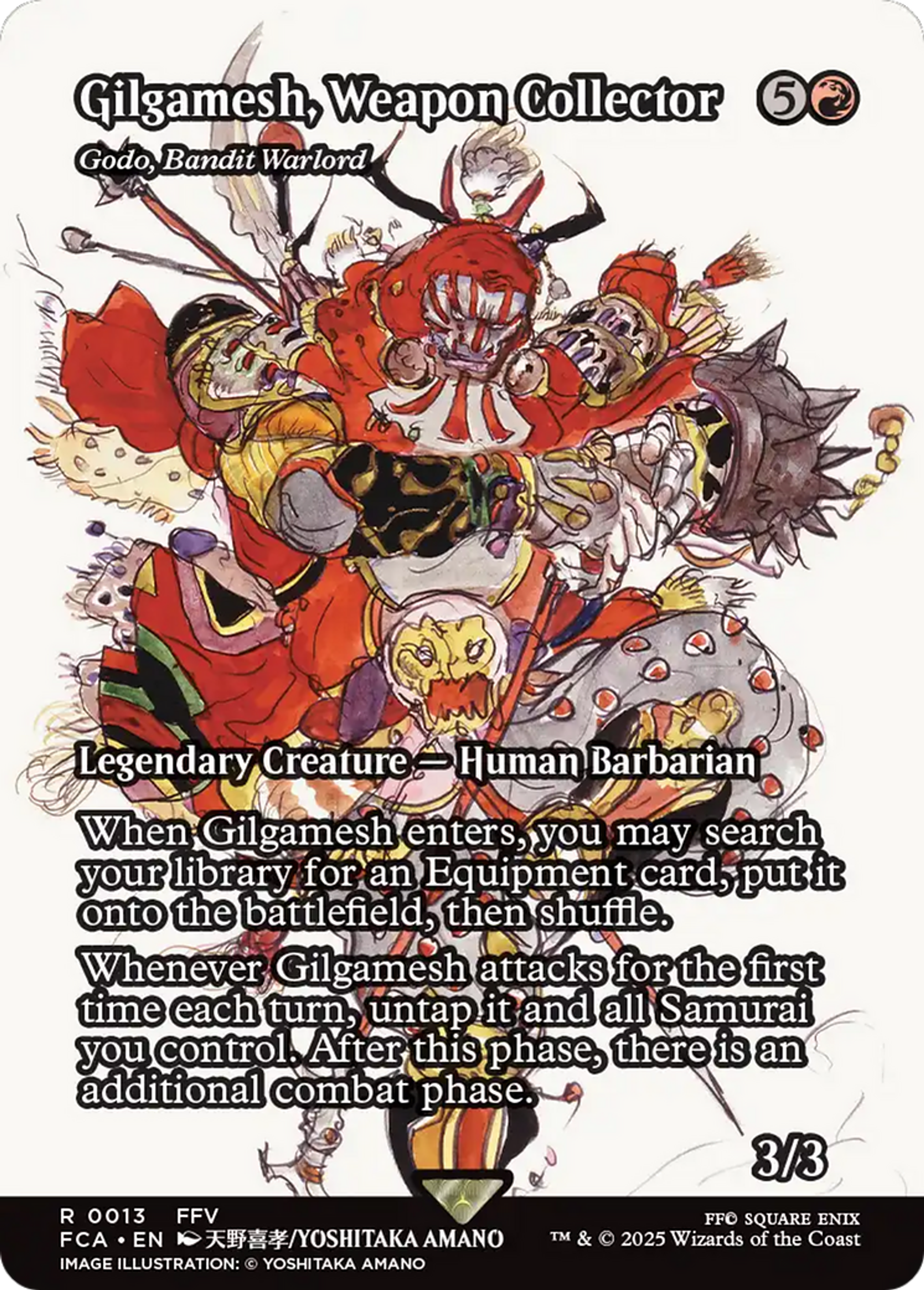 Godo, Bandit Warlord — Final Fantasy: Through the Ages — Magic: The Gathering
