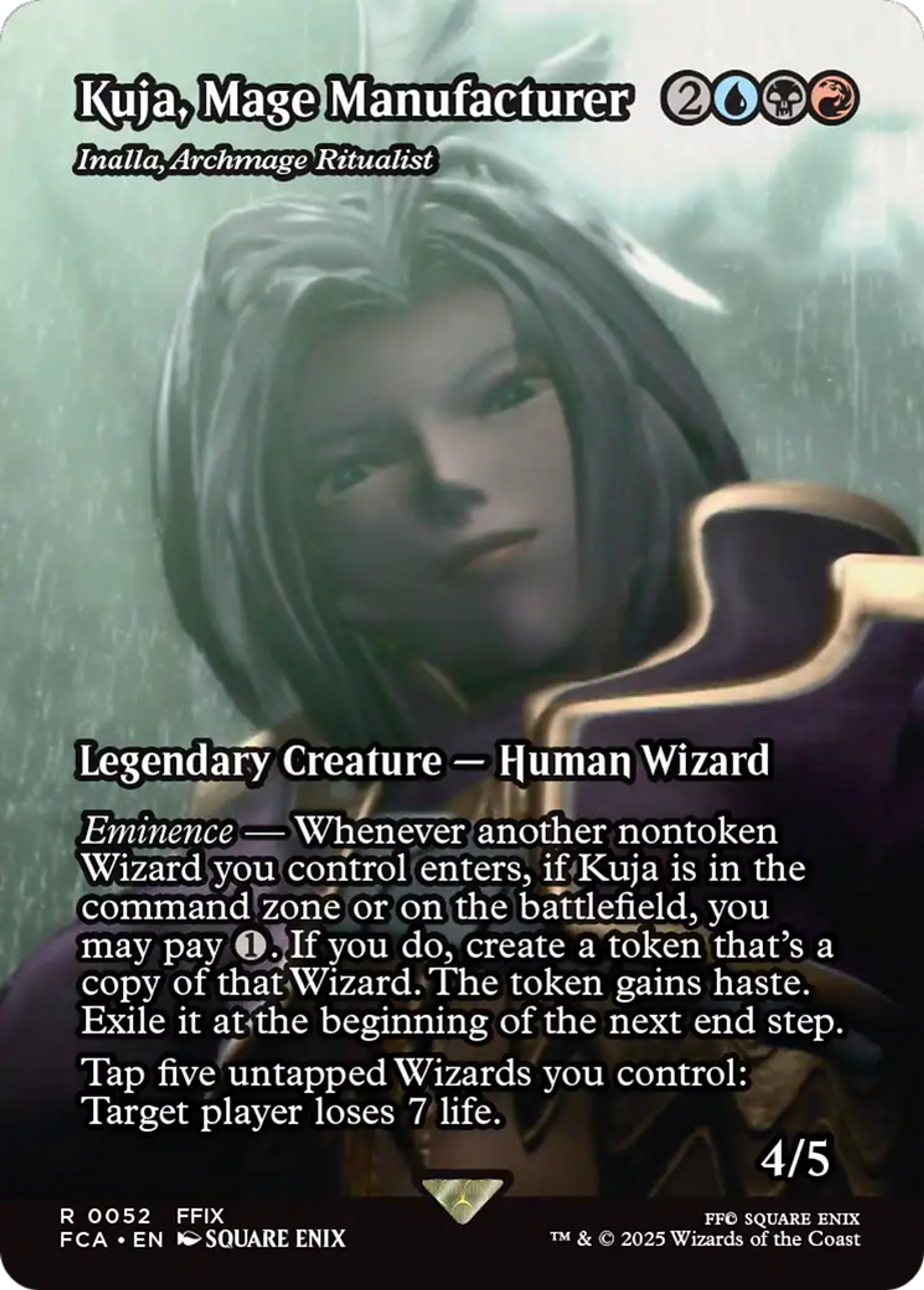 Inalla, archimage ritualiste — Final Fantasy: Through the Ages — Magic: The Gathering