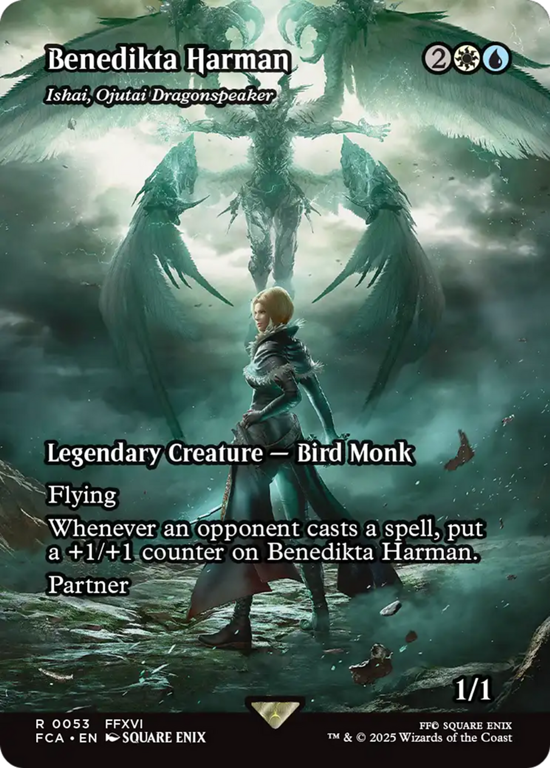 Ishaï, languedragon d'Ojutaï — Final Fantasy: Through the Ages — Magic: The Gathering