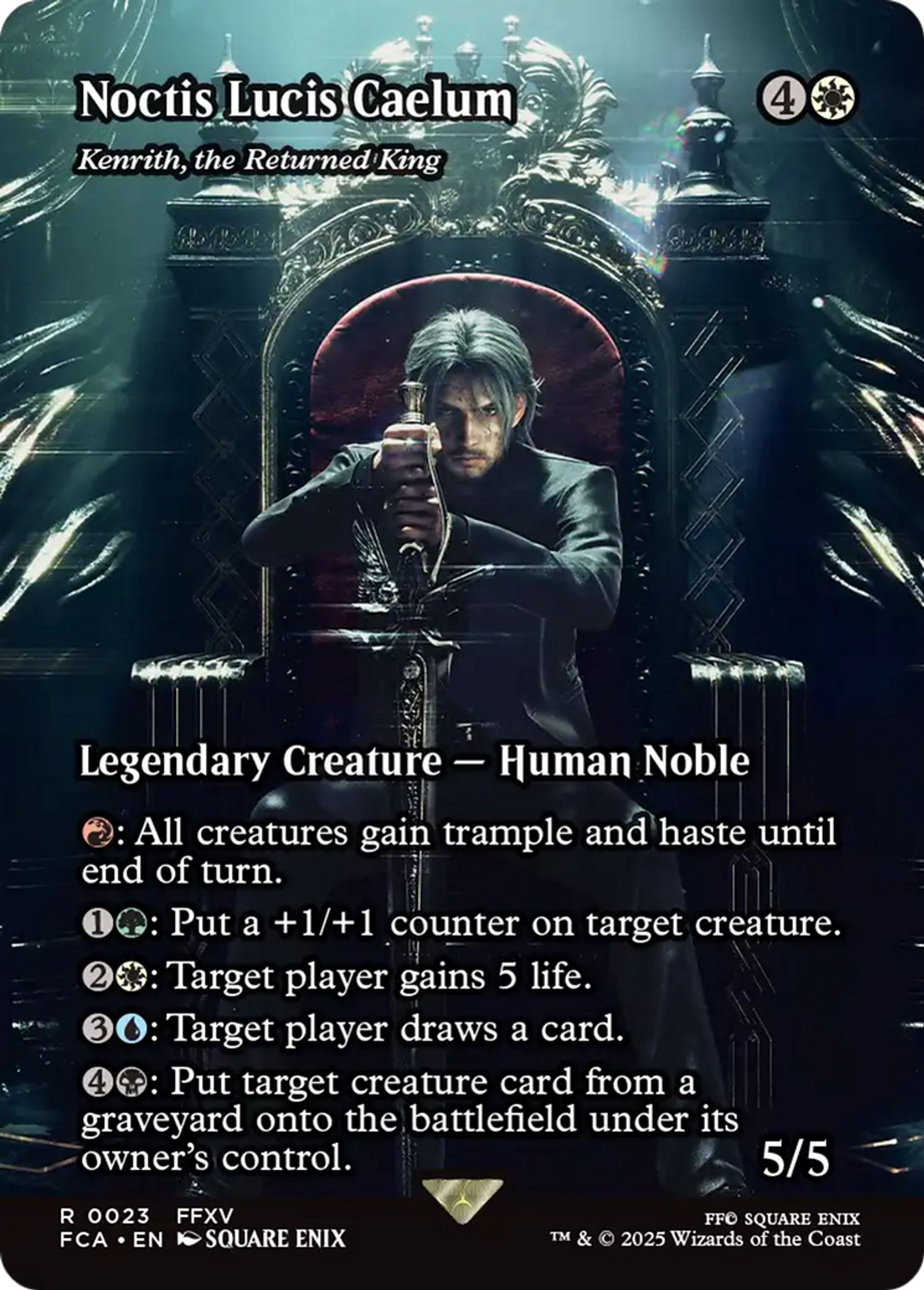 Kenrith, le roi réapparu — Final Fantasy: Through the Ages — Magic: The Gathering