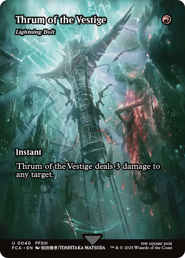 Foudre — Final Fantasy: Through the Ages — Magic: The Gathering