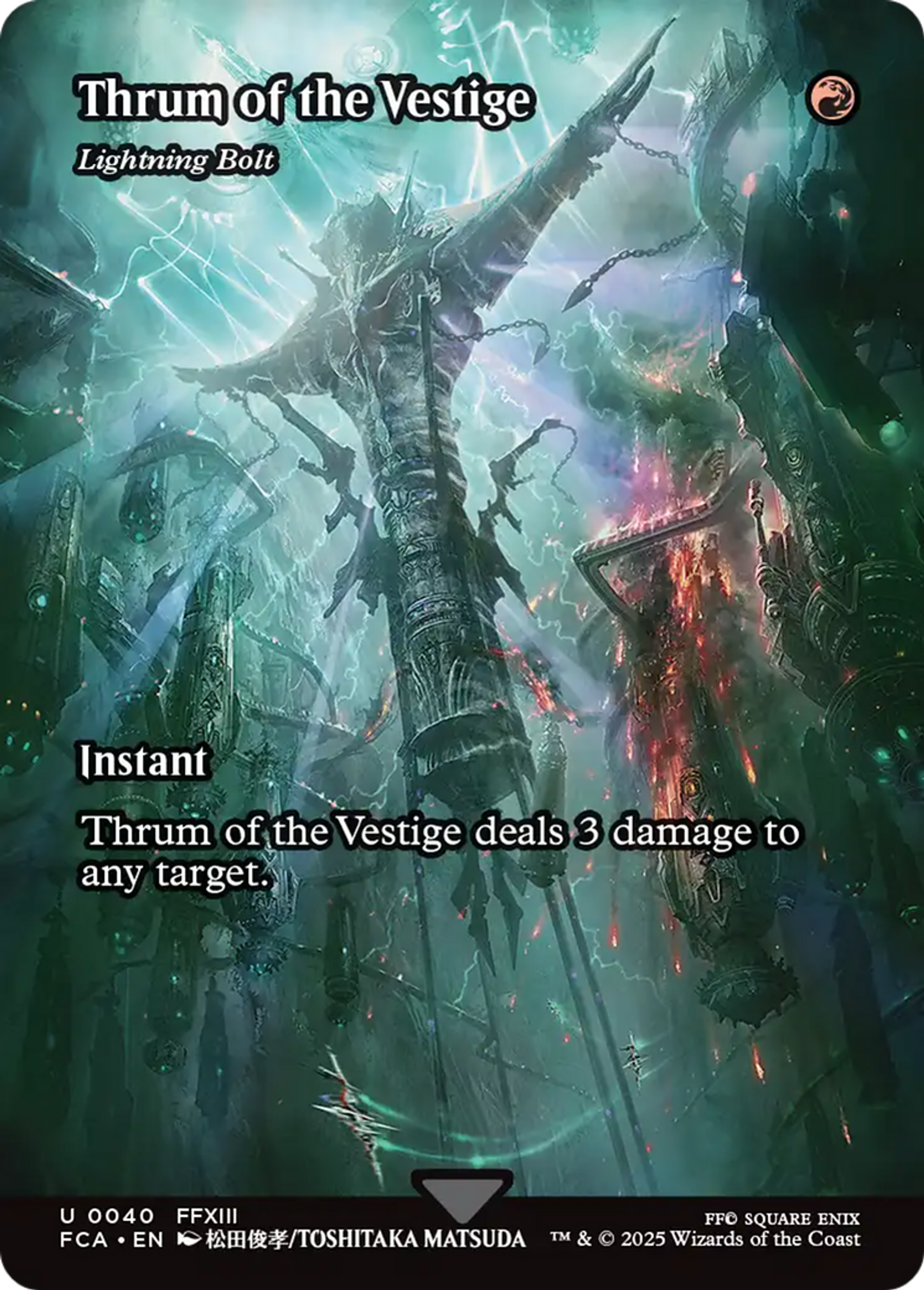 Foudre — Final Fantasy: Through the Ages — Magic: The Gathering