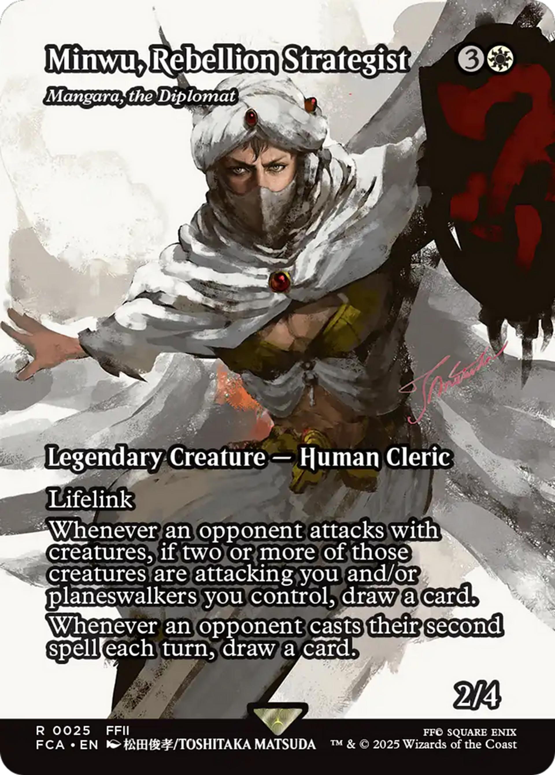 Mangara, le diplomate — Final Fantasy: Through the Ages — Magic: The Gathering