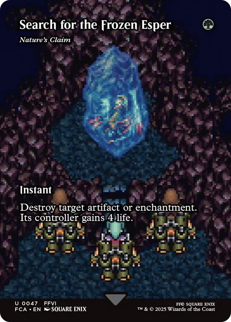 Nature's Claim — Final Fantasy: Through the Ages — Magic: The Gathering