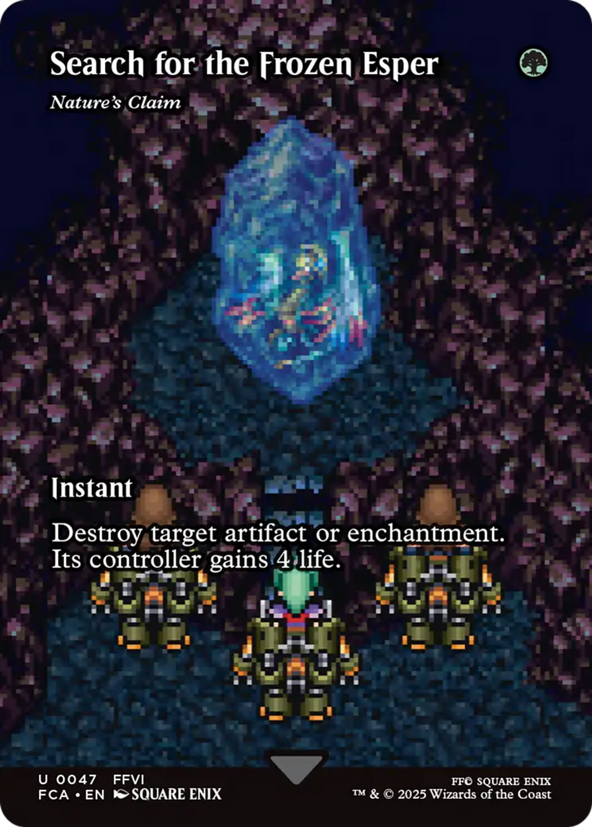 Revendication par la nature — Final Fantasy: Through the Ages — Magic: The Gathering