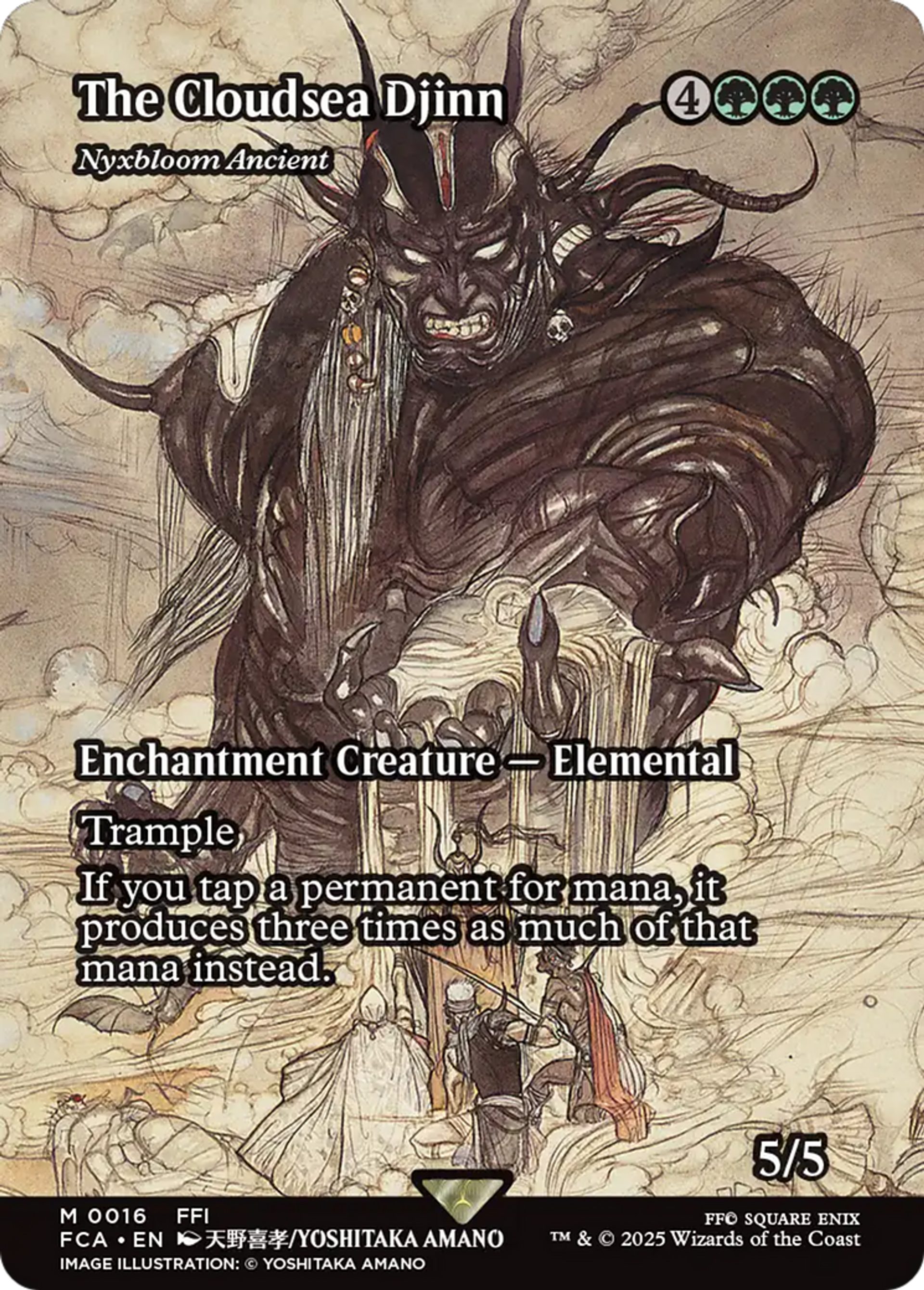 Ancien aux fleurs de Nyx — Final Fantasy: Through the Ages — Magic: The Gathering