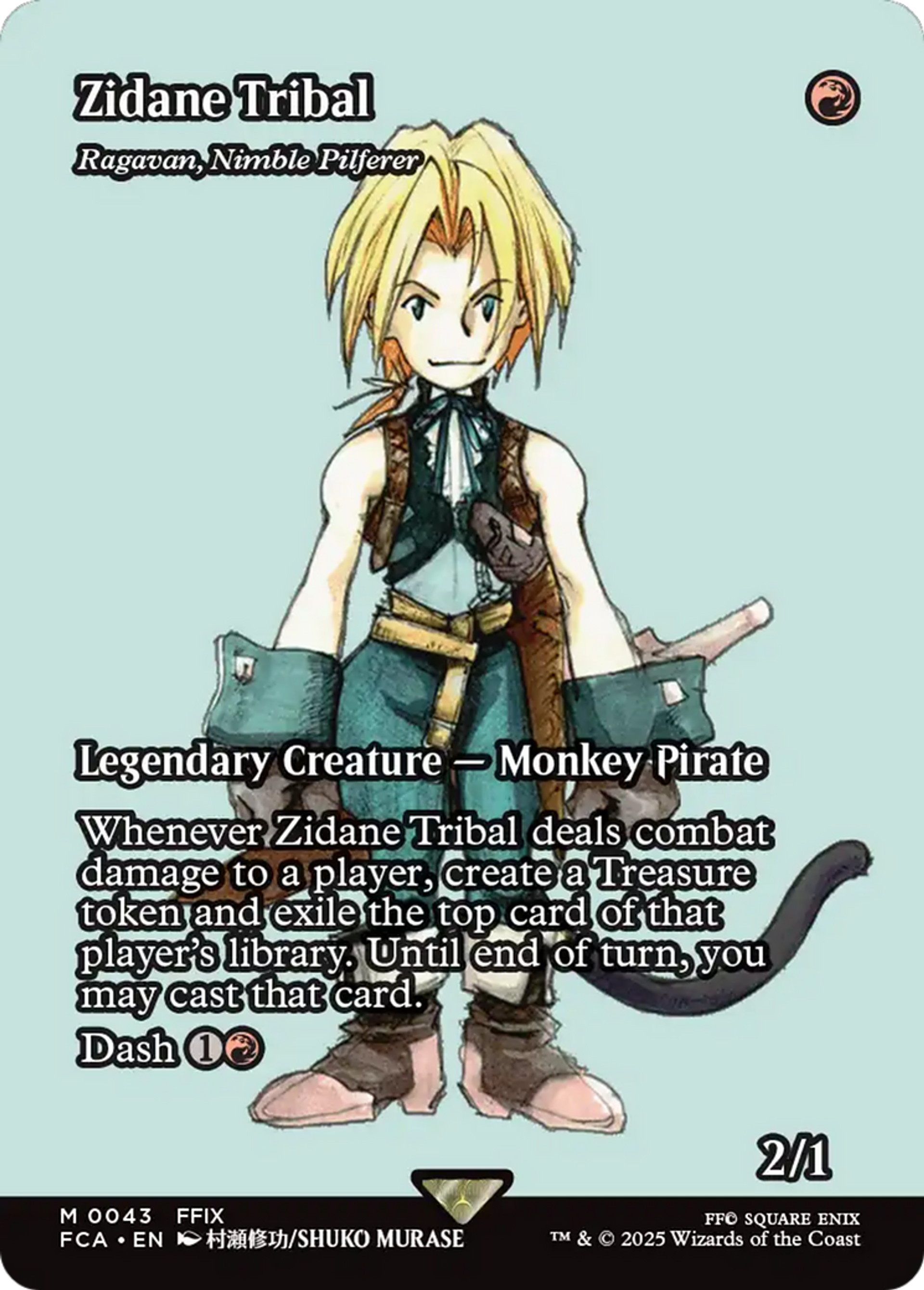 Ragavan, Nimble Pilferer — Final Fantasy: Through the Ages — Magic: The Gathering