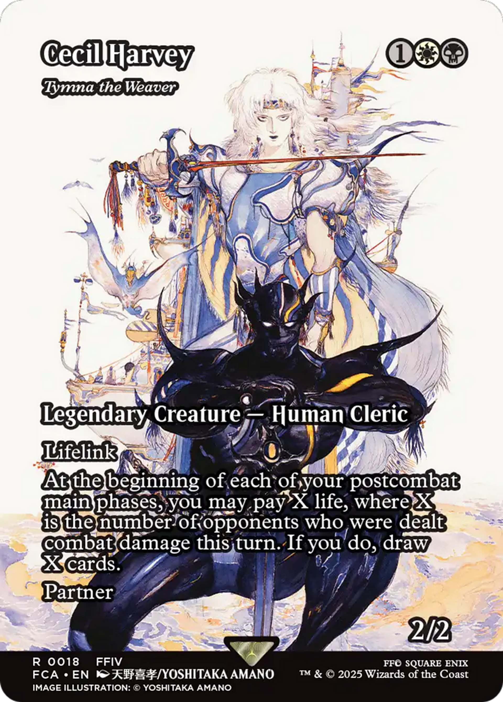 Tymna the Weaver — Final Fantasy: Through the Ages — Magic: The Gathering