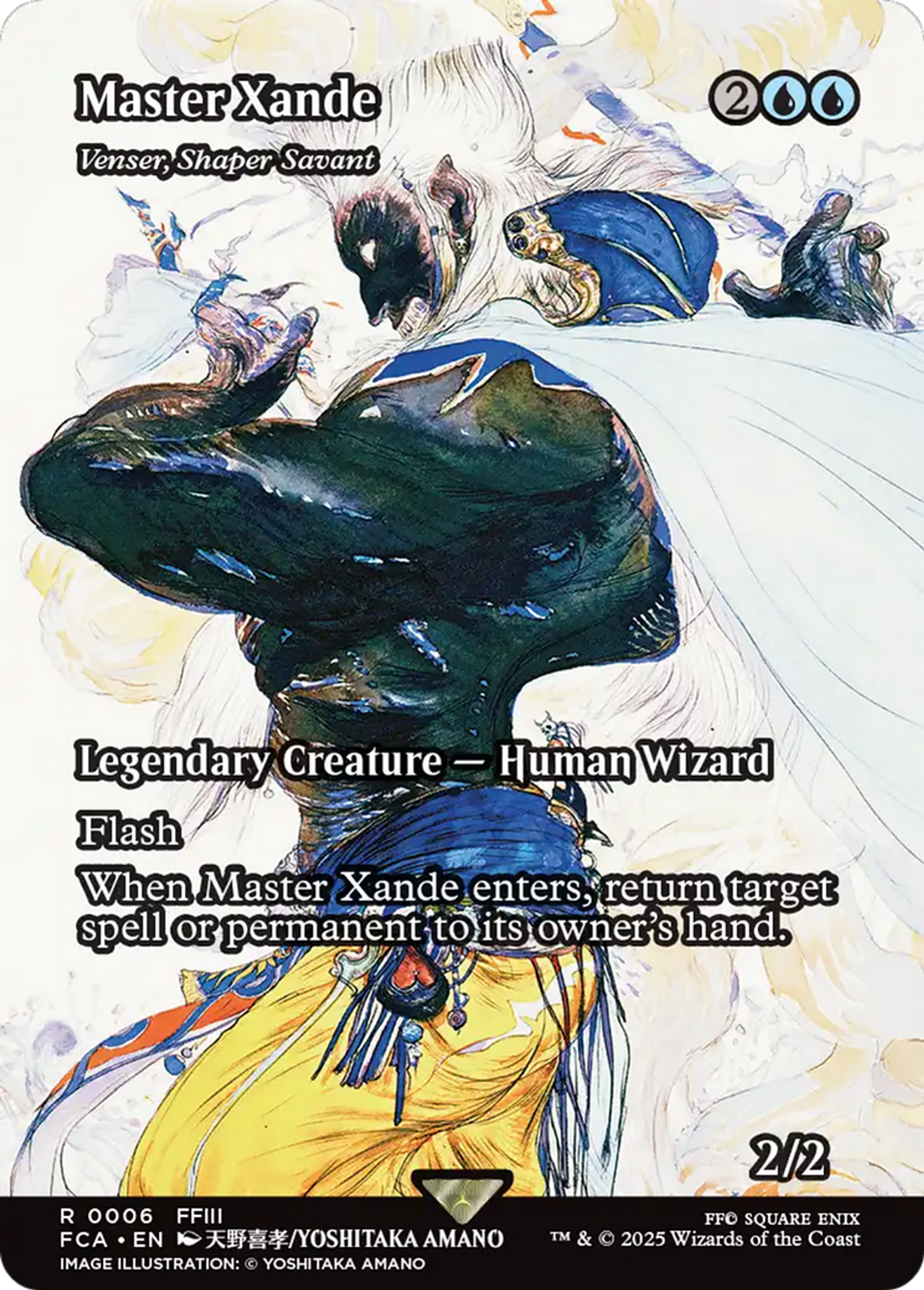 Venser, forgeur savant — Final Fantasy: Through the Ages — Magic: The Gathering