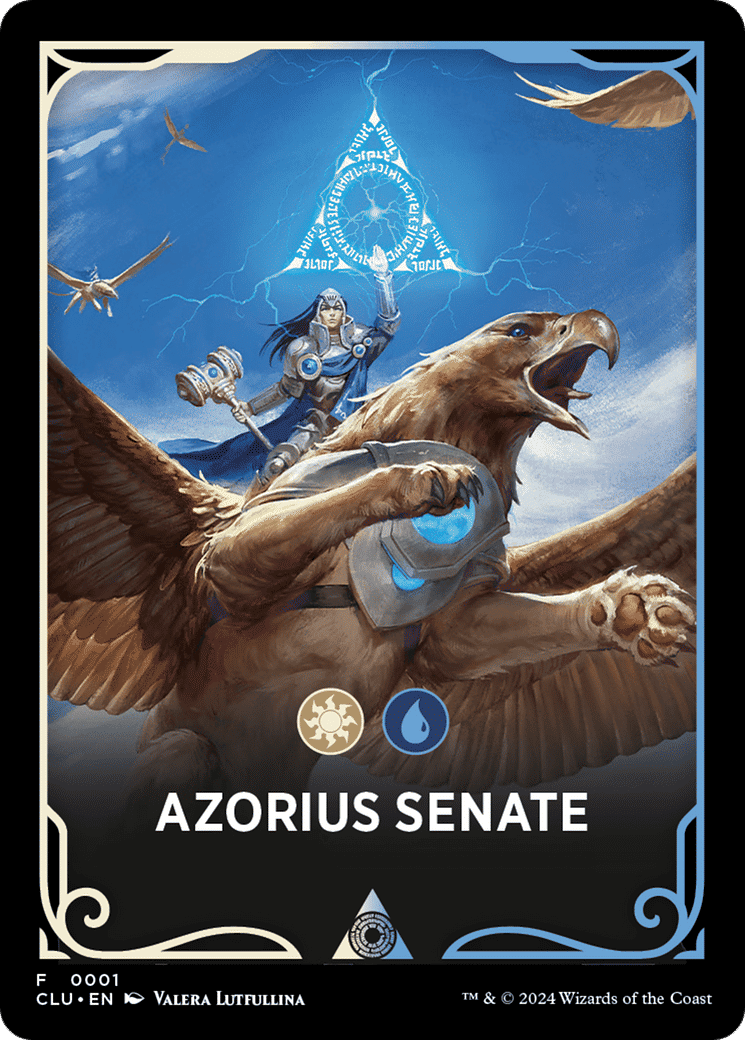 Azorius Senate — Ravnica: Clue Edition Front Cards — Magic: The Gathering
