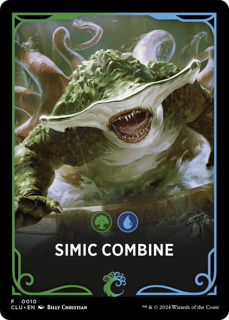 Simic Combine — Ravnica: Clue Edition Front Cards — Magic: The Gathering