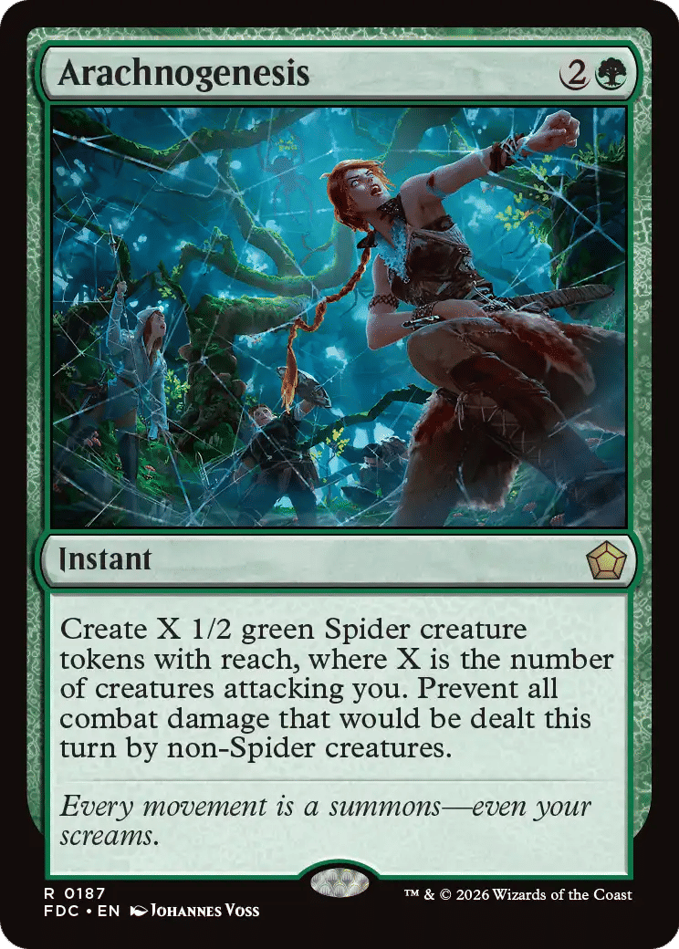 Arachnogenesis — Foundations Commander — Magic: The Gathering