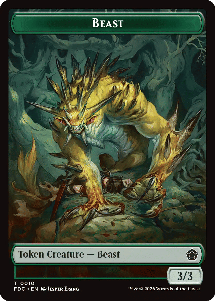 Beast — Foundations Commander — Magic: The Gathering