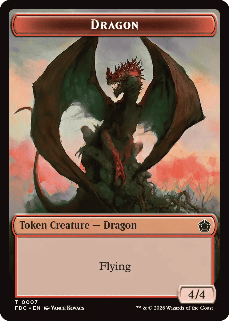 Dragon — Foundations Commander — Magic: The Gathering