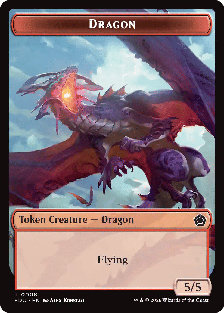 Dragon — Foundations Commander — Magic: The Gathering