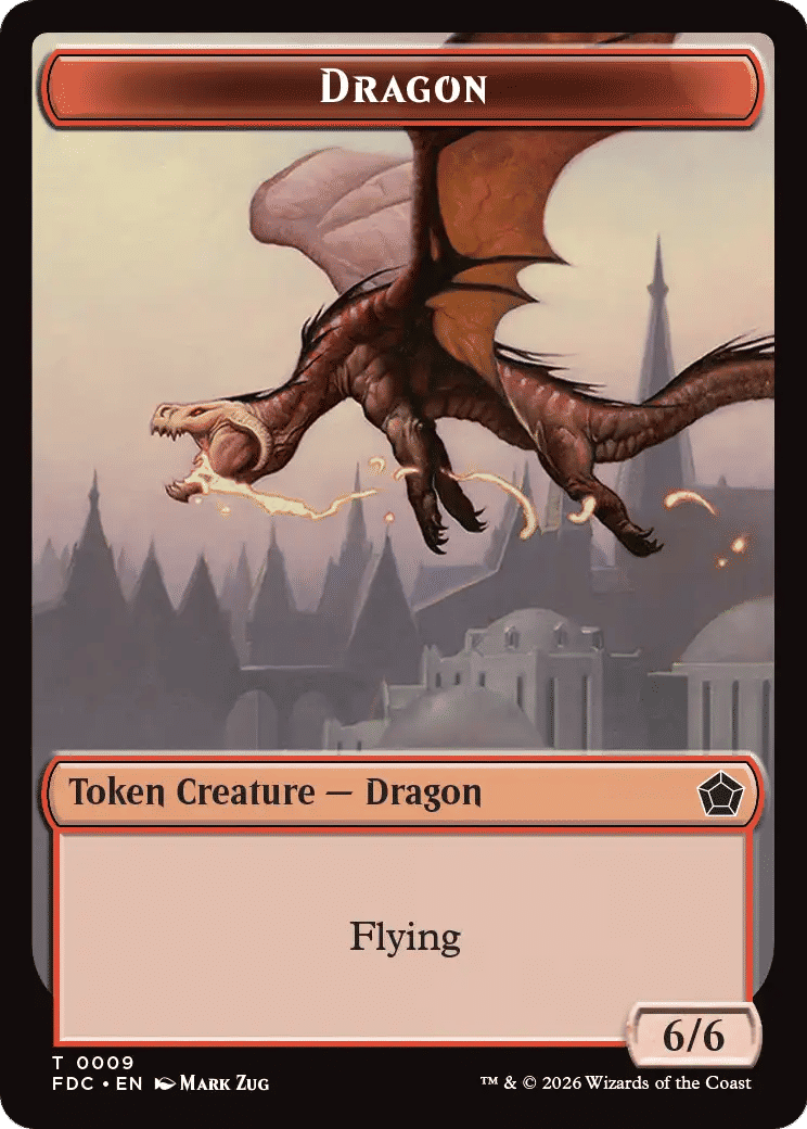Dragon — Foundations Commander — Magic: The Gathering