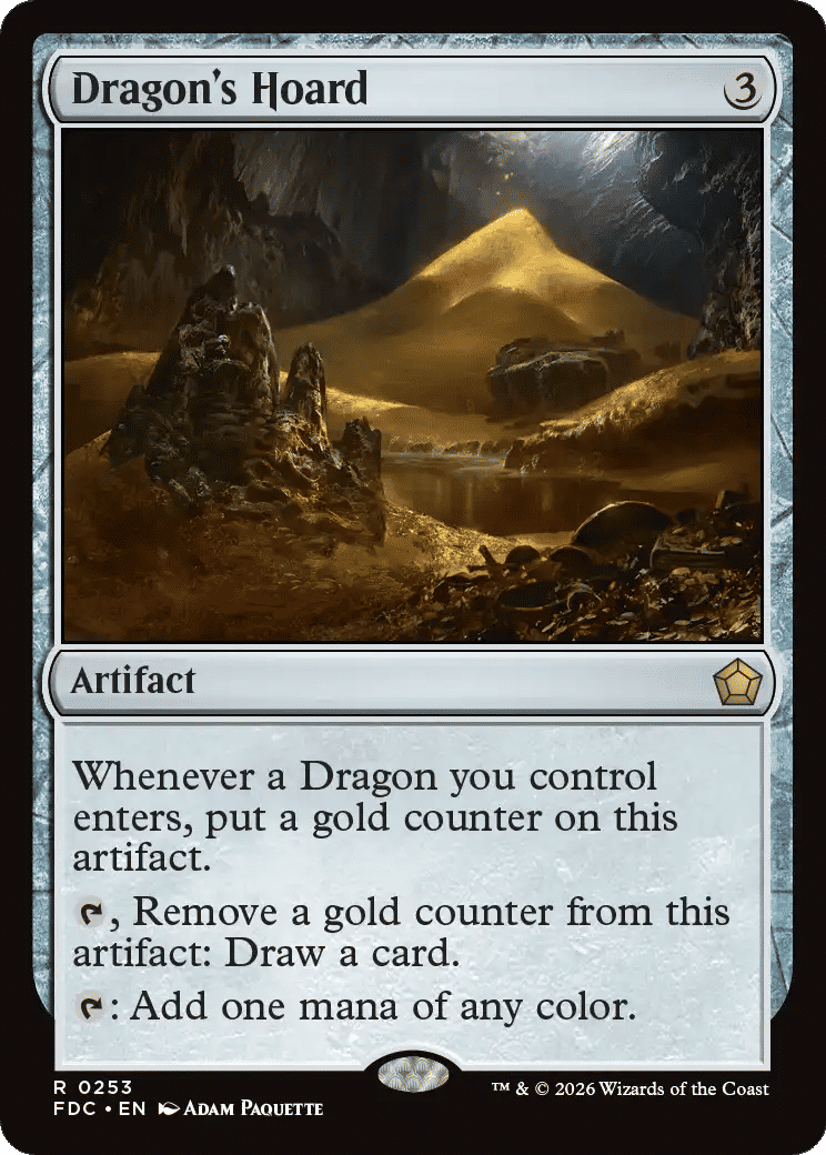 Dragon's Hoard — Foundations Commander — Magic: The Gathering
