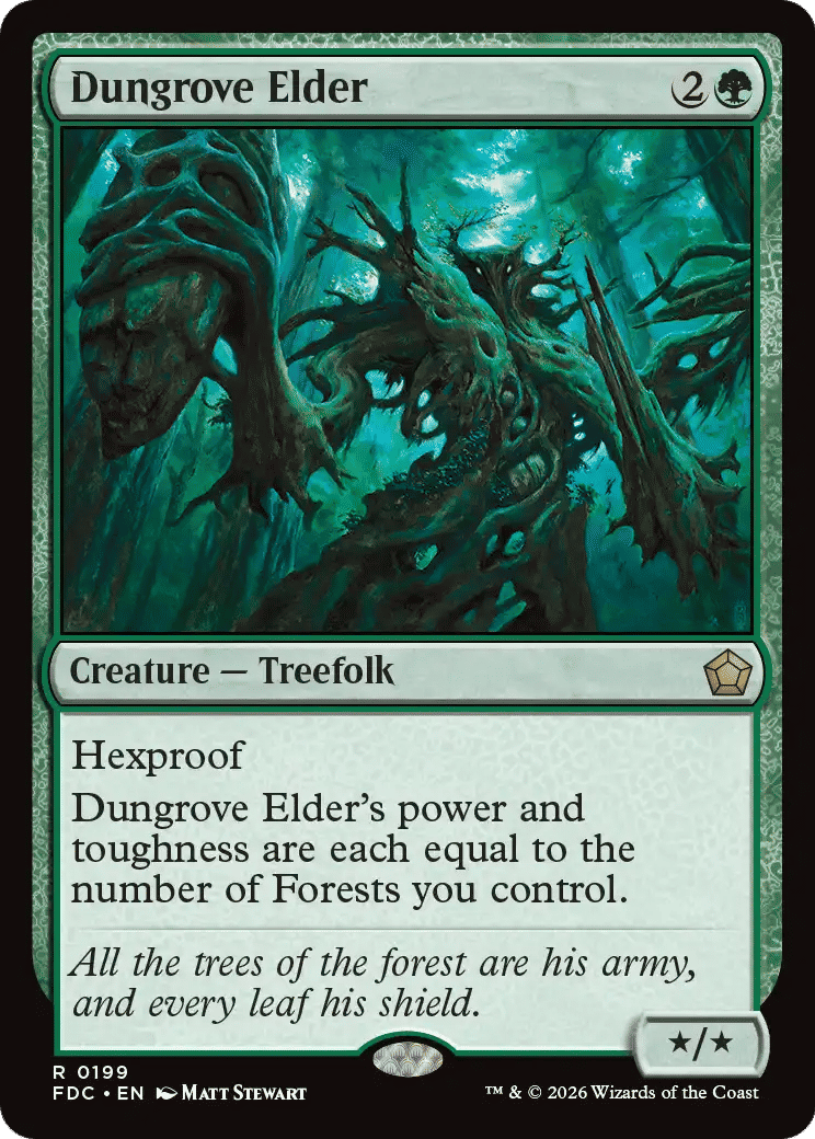 Doyen de Brunbosquet from Foundations Commander - Magic: The Gathering