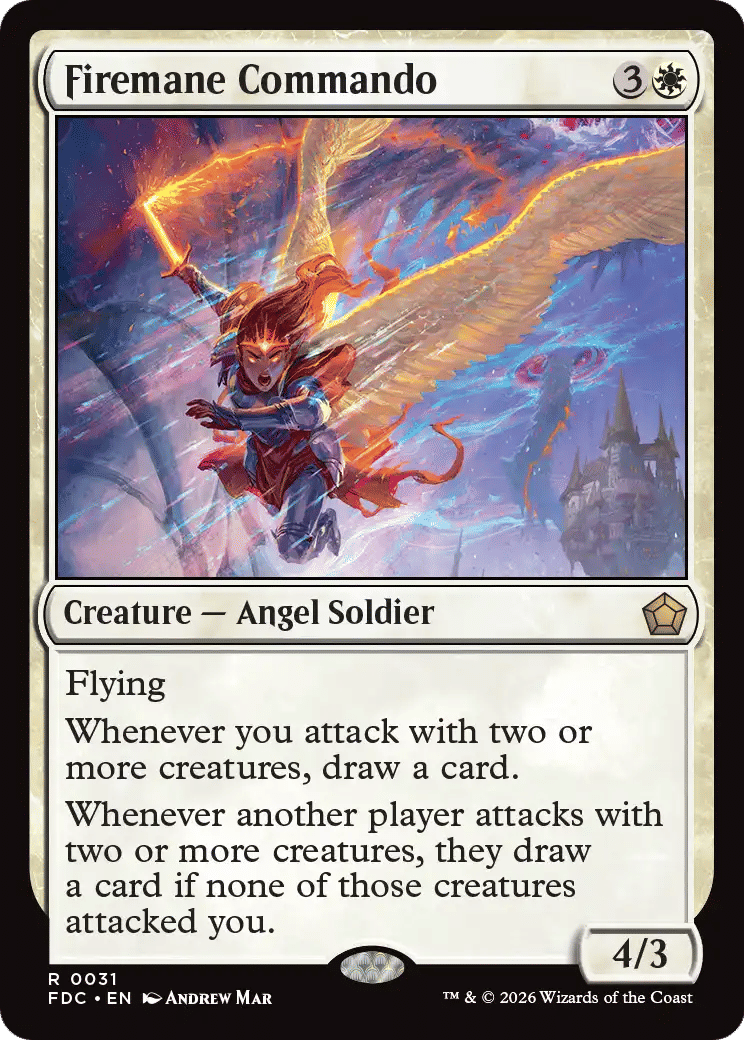 Firemane Commando — Foundations Commander — Magic: The Gathering