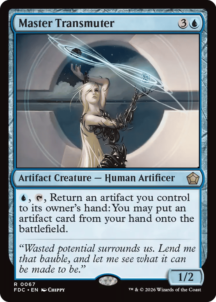Maîtresse transmutatrice — Foundations Commander — Magic: The Gathering