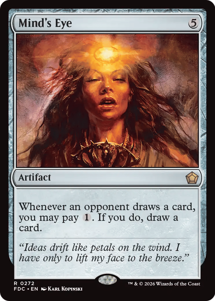 Mind's Eye — Foundations Commander — Magic: The Gathering