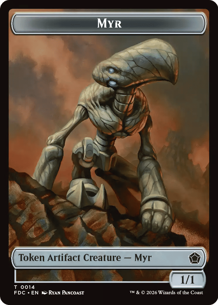 Myr — Foundations Commander — Magic: The Gathering