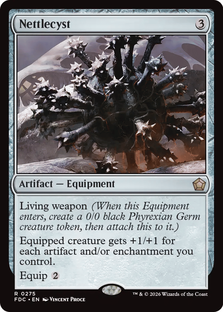 Nettlecyst — Foundations Commander — Magic: The Gathering