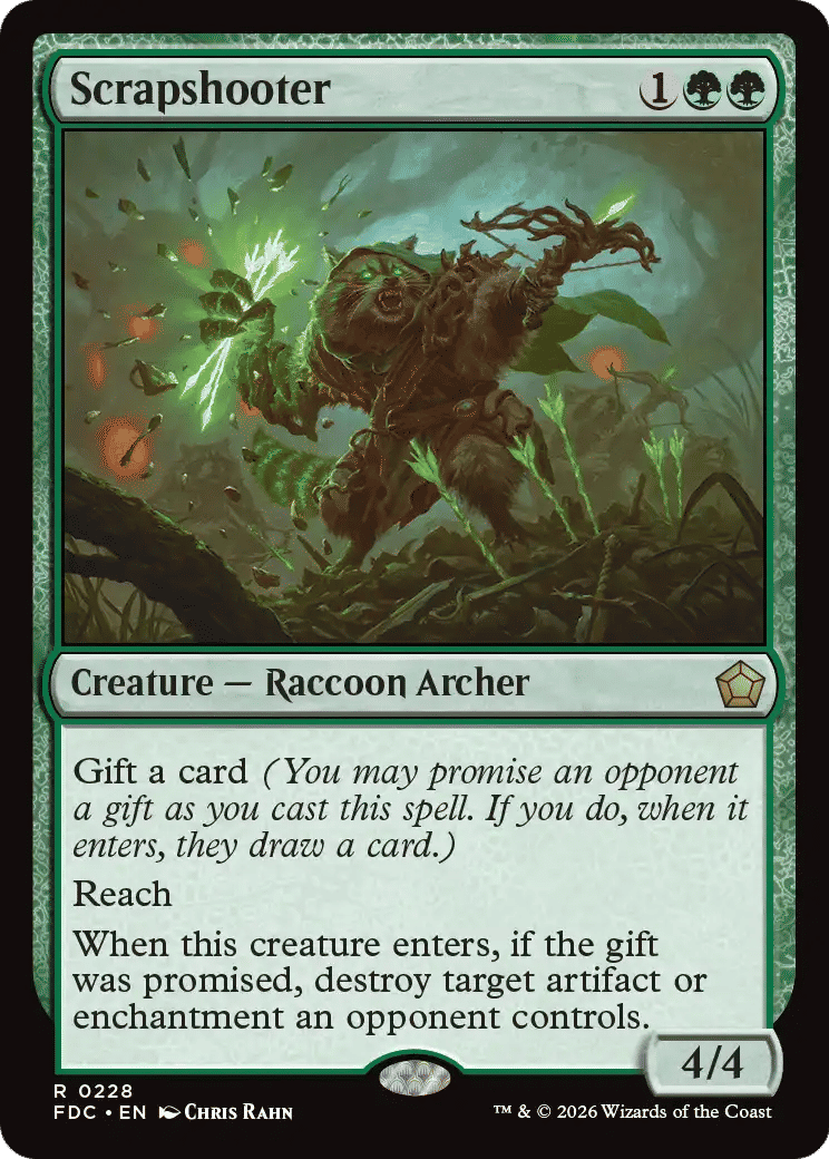Scrapshooter — Foundations Commander — Magic: The Gathering