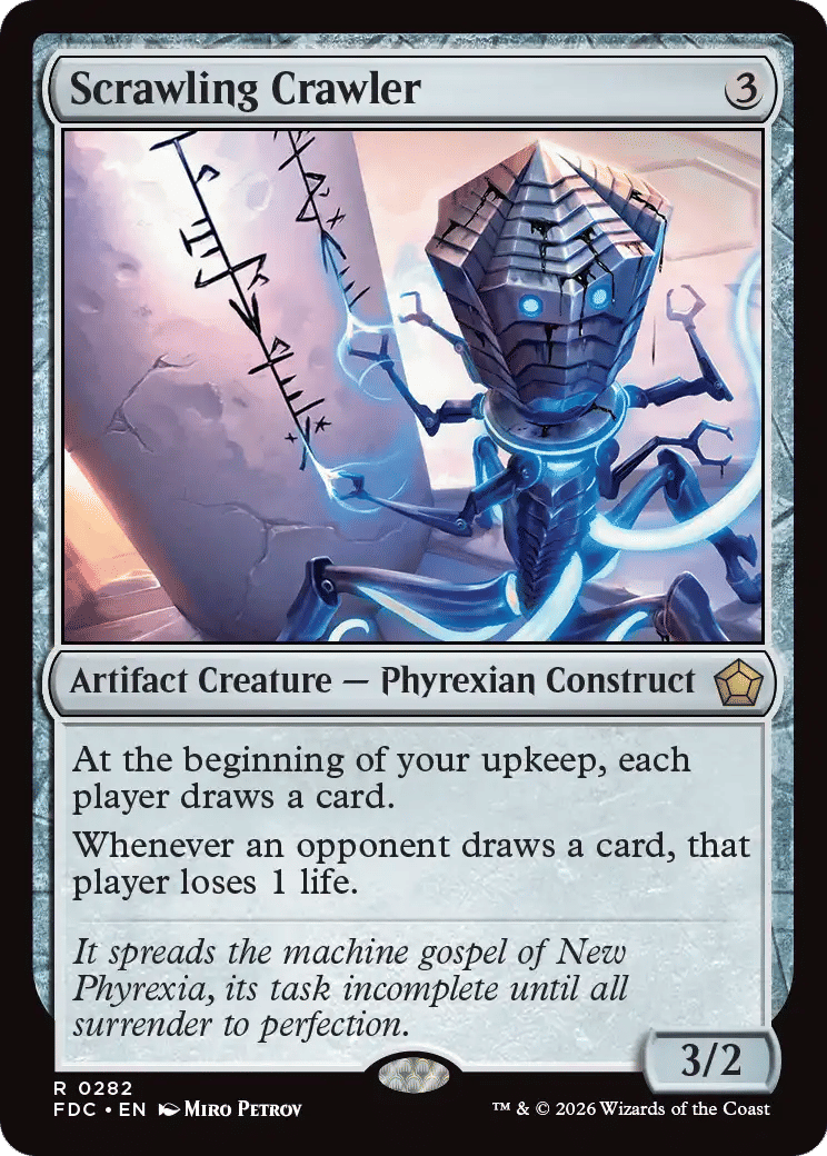 Scrawling Crawler — Foundations Commander — Magic: The Gathering