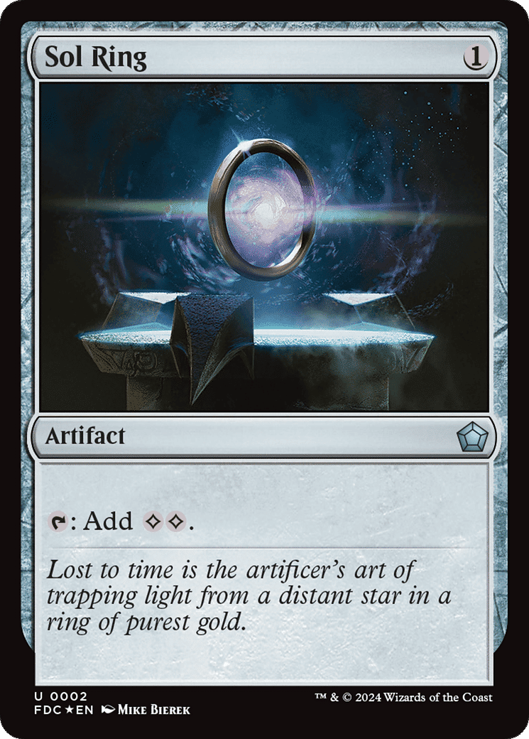 Sol Ring — Foundations Commander — Magic: The Gathering