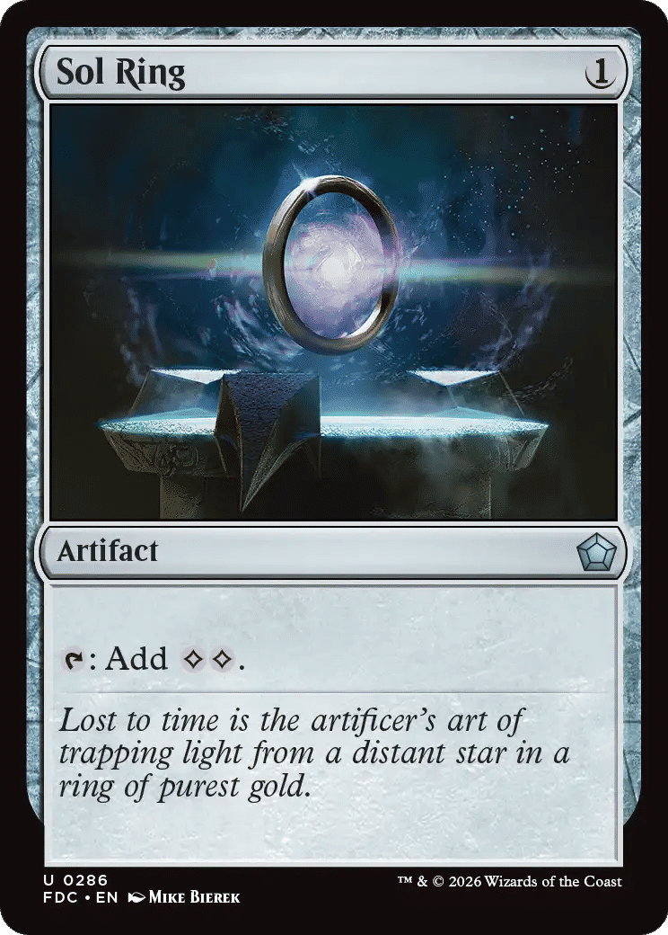 Sol Ring — Foundations Commander — Magic: The Gathering