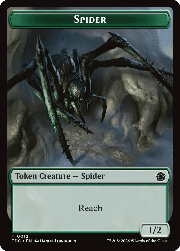Spider — Foundations Commander — Magic: The Gathering