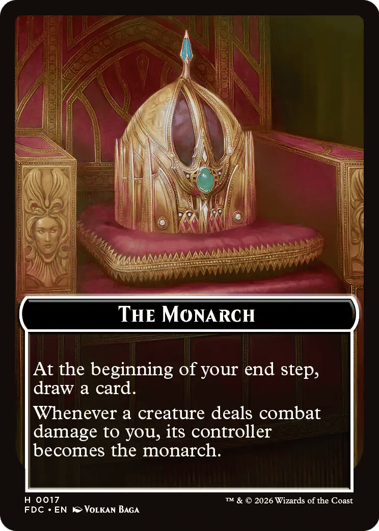 The Monarch — Foundations Commander — Magic: The Gathering