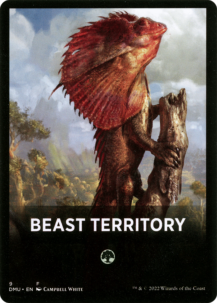 Beast Territory — Dominaria United Jumpstart Front Cards — Magic: The Gathering
