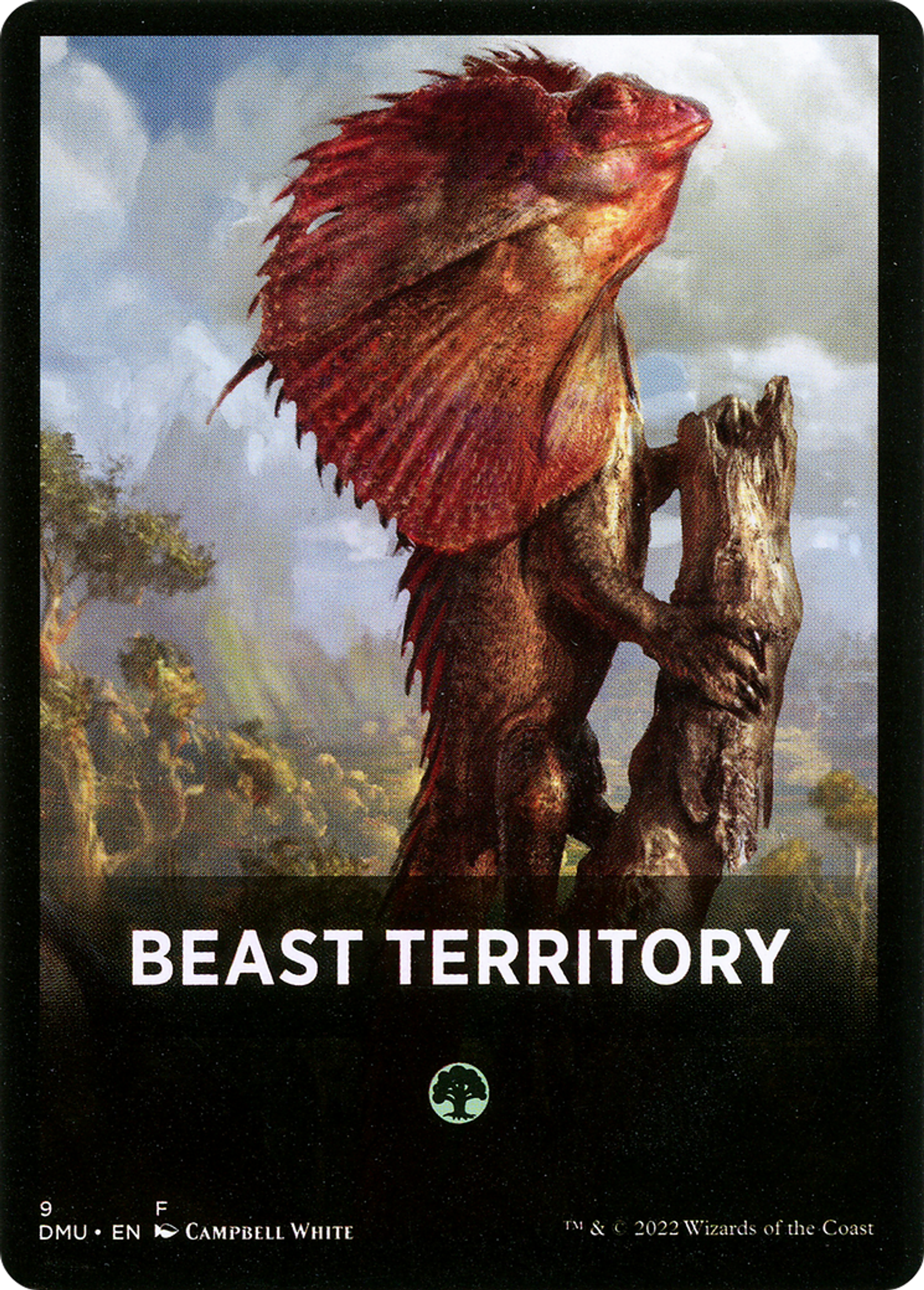 Beast Territory — Dominaria United Jumpstart Front Cards — Magic: The Gathering