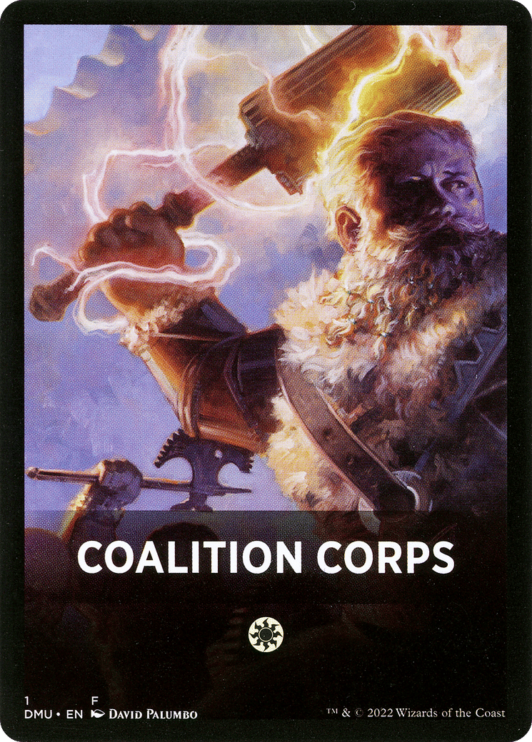 Coalition Corps — Dominaria United Jumpstart Front Cards — Magic: The Gathering