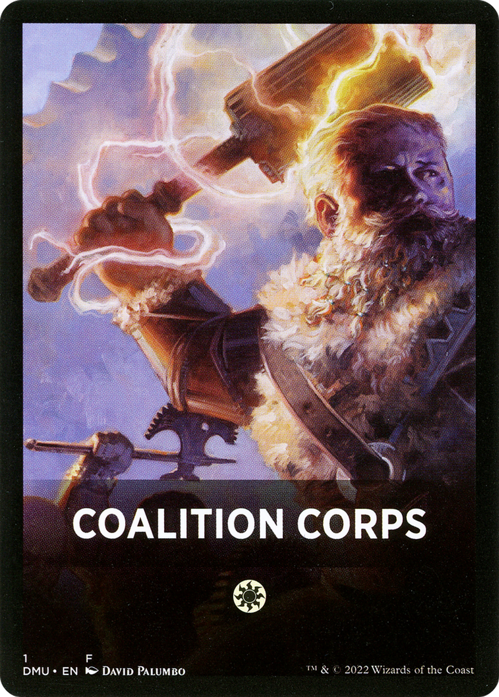 Coalition Corps — Dominaria United Jumpstart Front Cards — Magic: The Gathering
