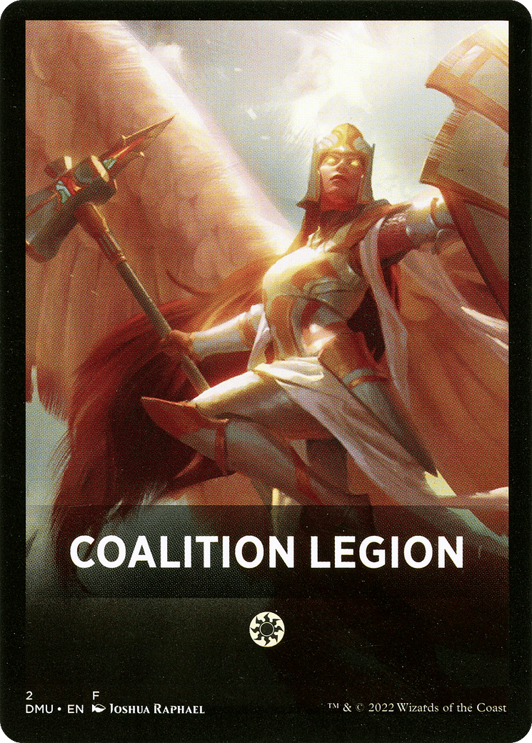 Coalition Legion — Dominaria United Jumpstart Front Cards — Magic: The Gathering