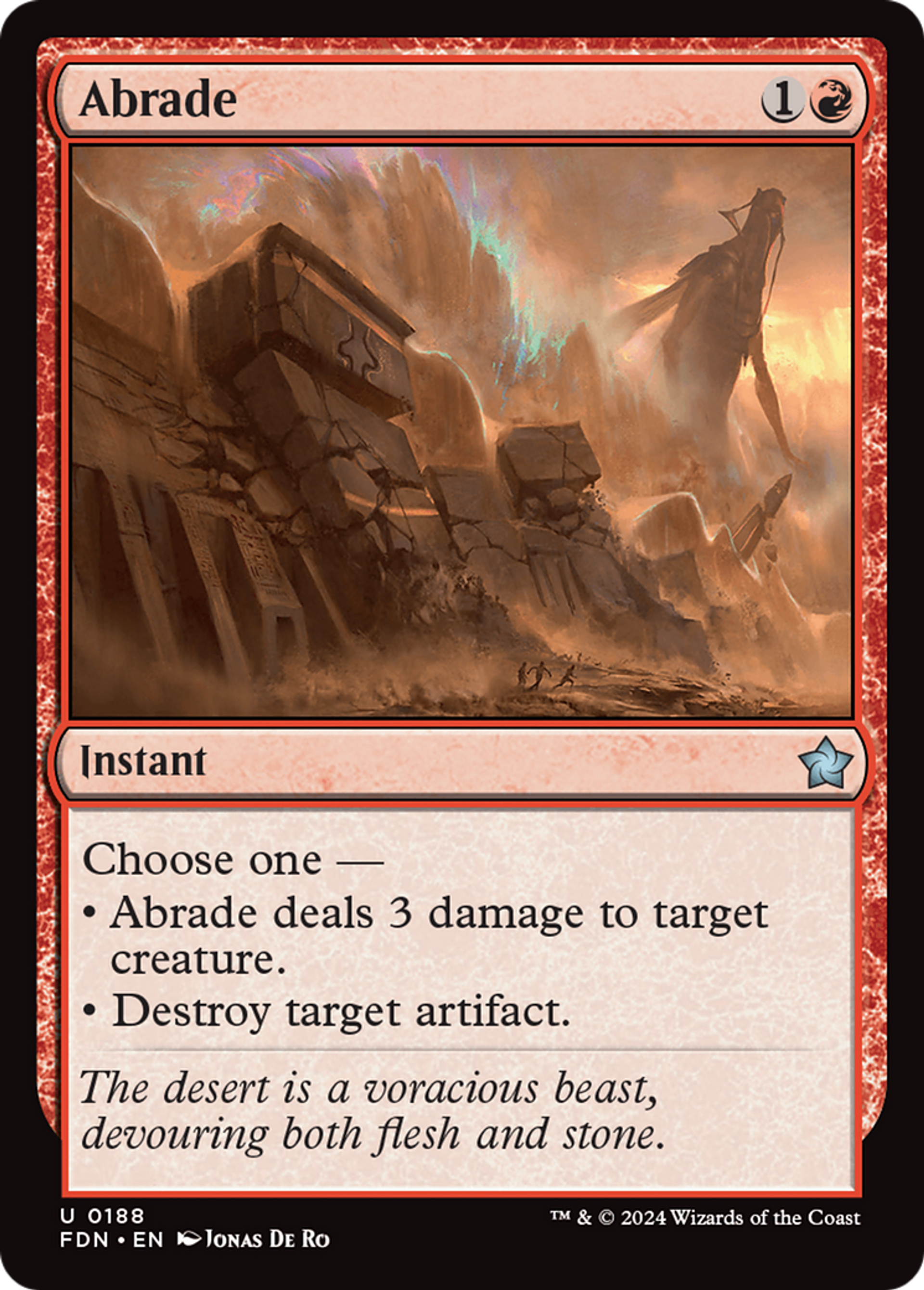 Fissuration — Foundations — Magic: The Gathering