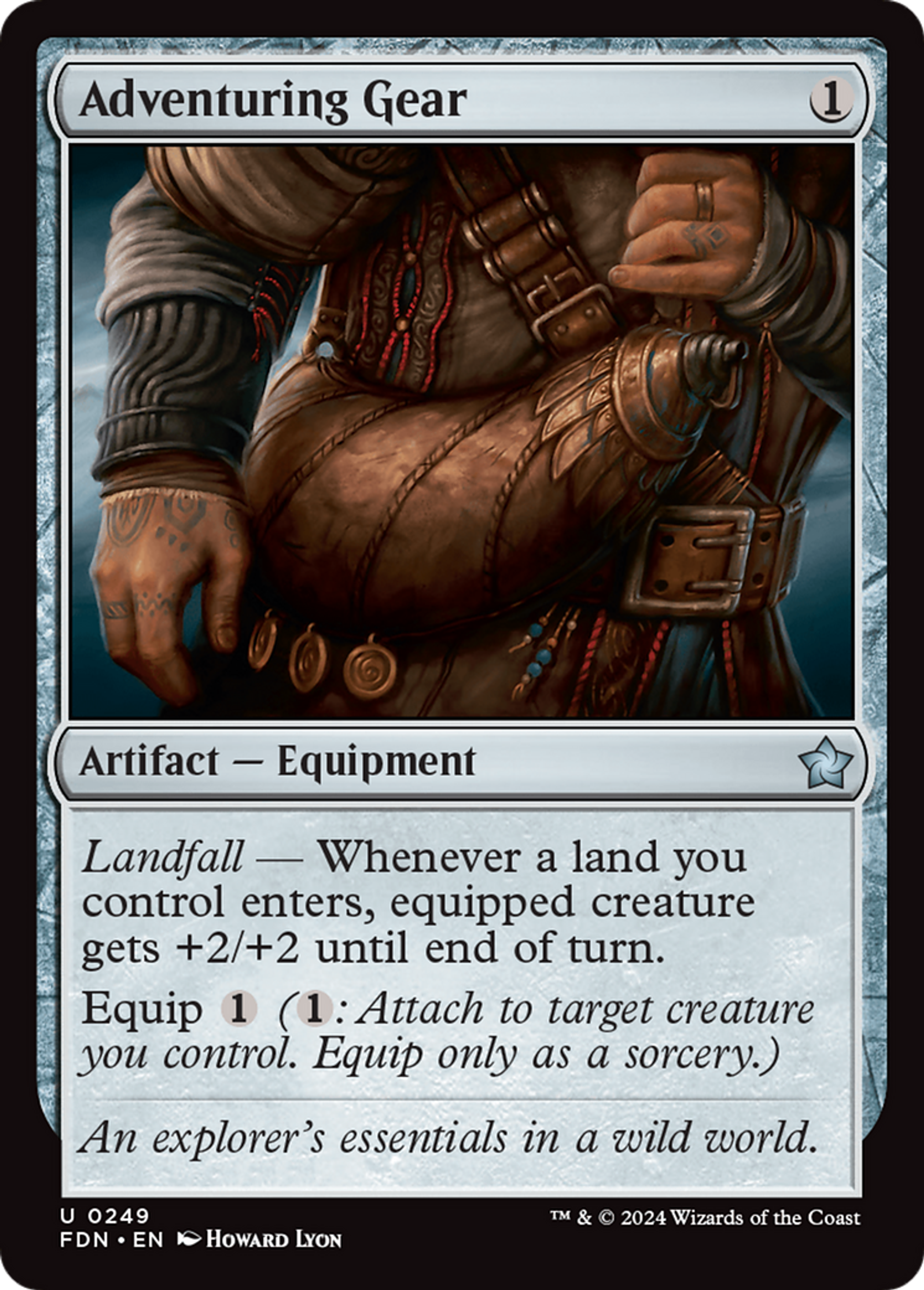 Attirail d'aventure — Foundations — Magic: The Gathering