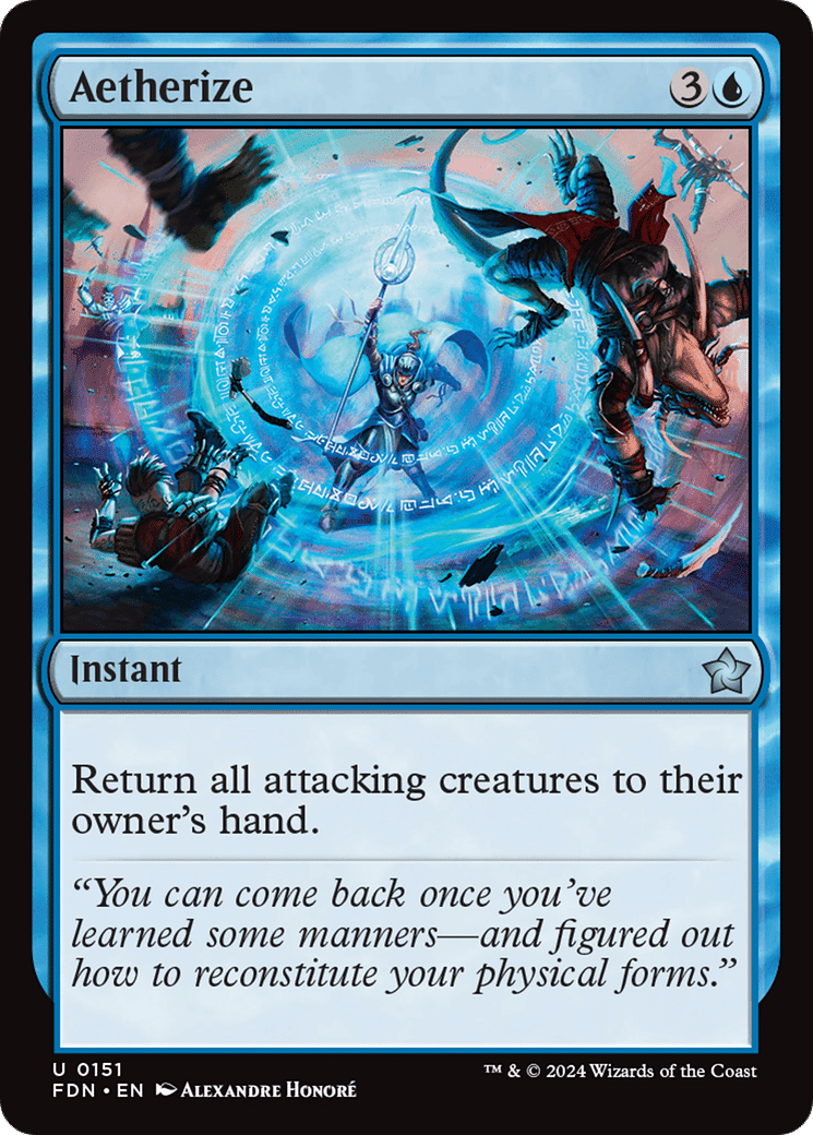 Aetherize — Foundations — Magic: The Gathering