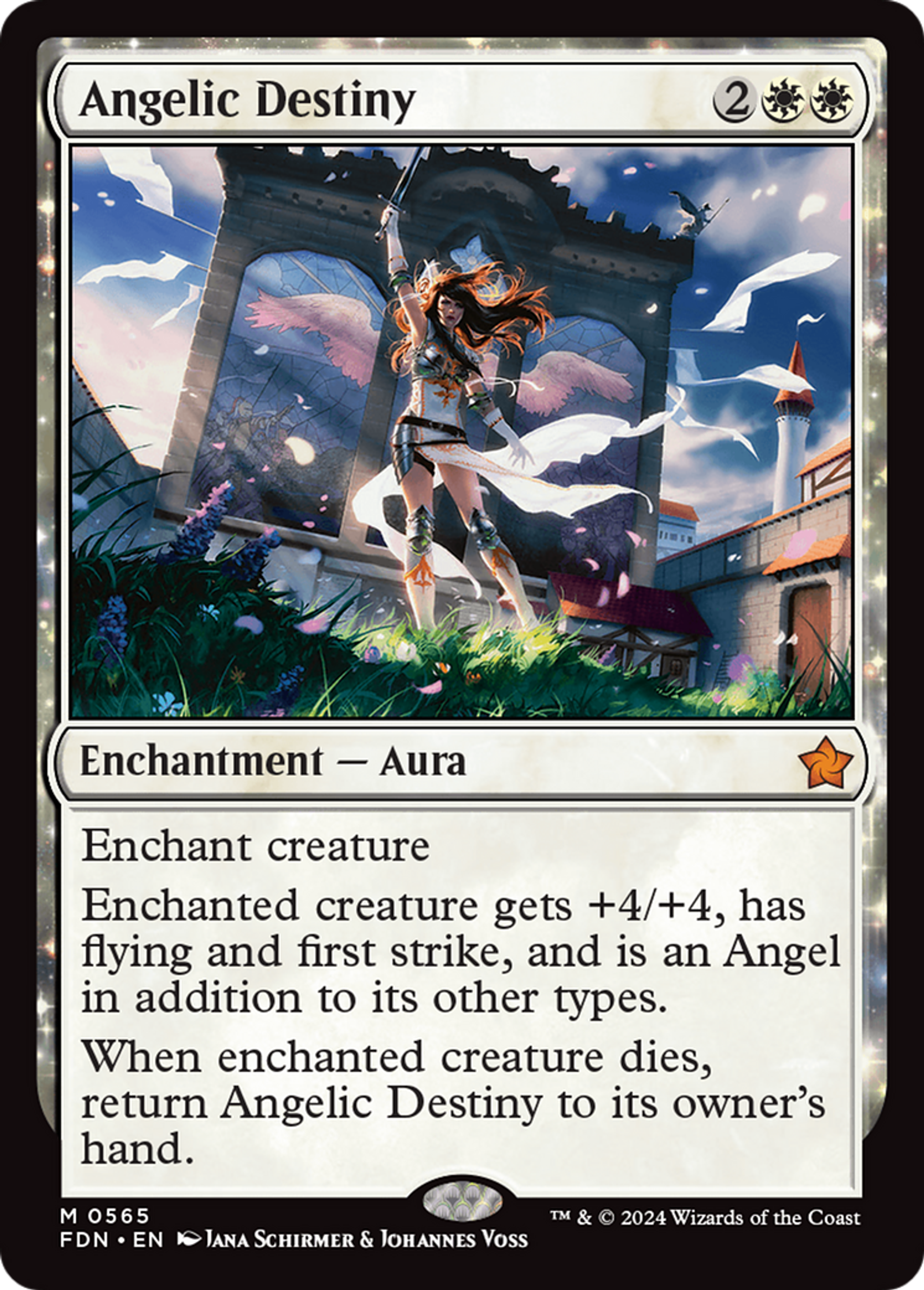 Destinée angélique — Foundations — Magic: The Gathering