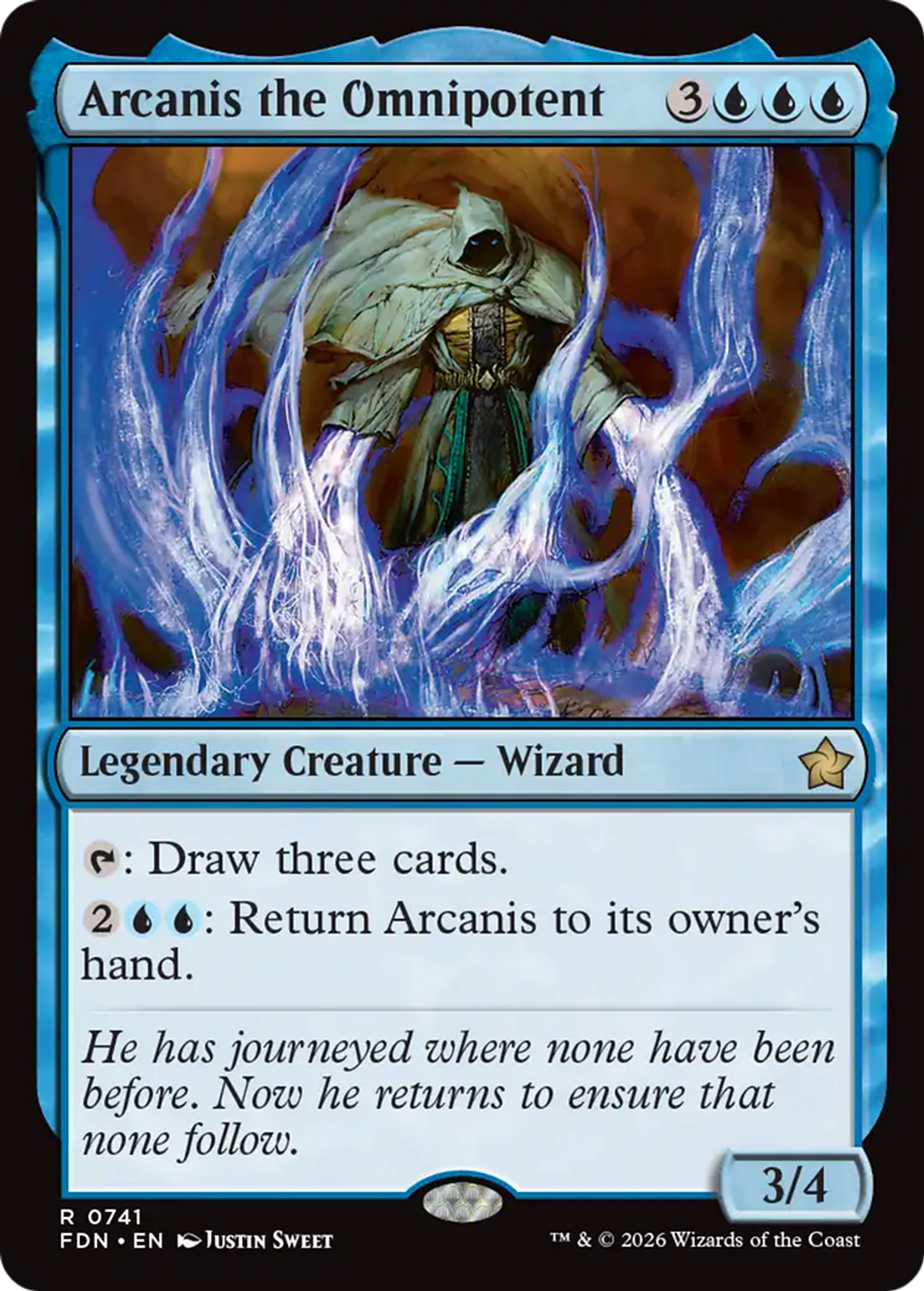 Arcanis l'omnipotent — Foundations — Magic: The Gathering