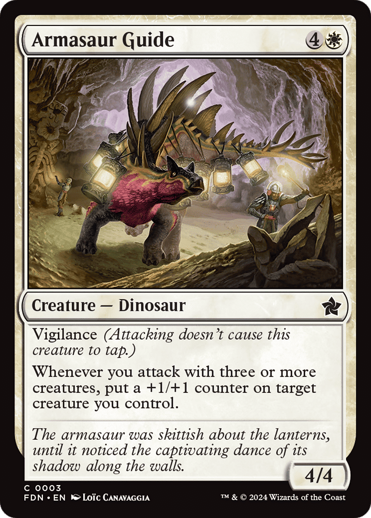Armasaur Guide — Foundations — Magic: The Gathering