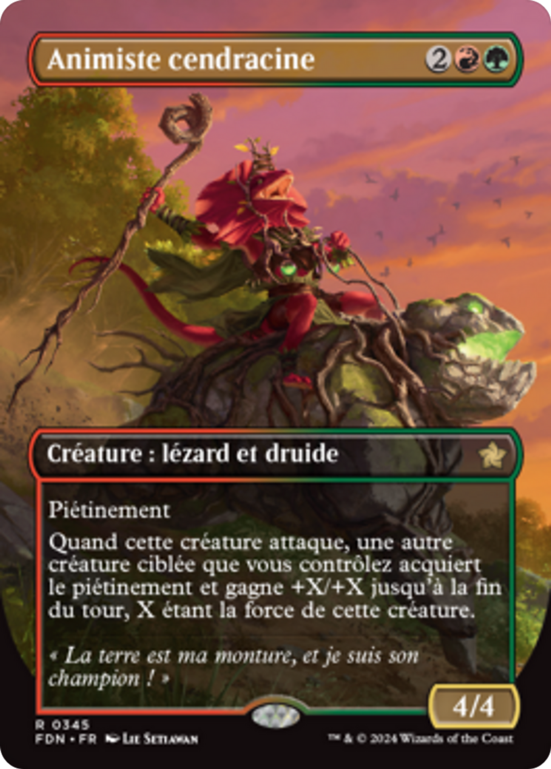 Animiste cendracine — Foundations — Magic: The Gathering
