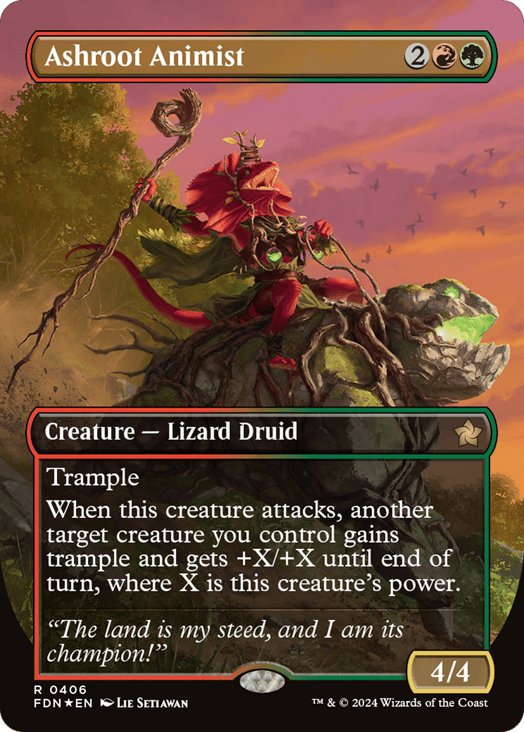 Animiste cendracine — Foundations — Magic: The Gathering