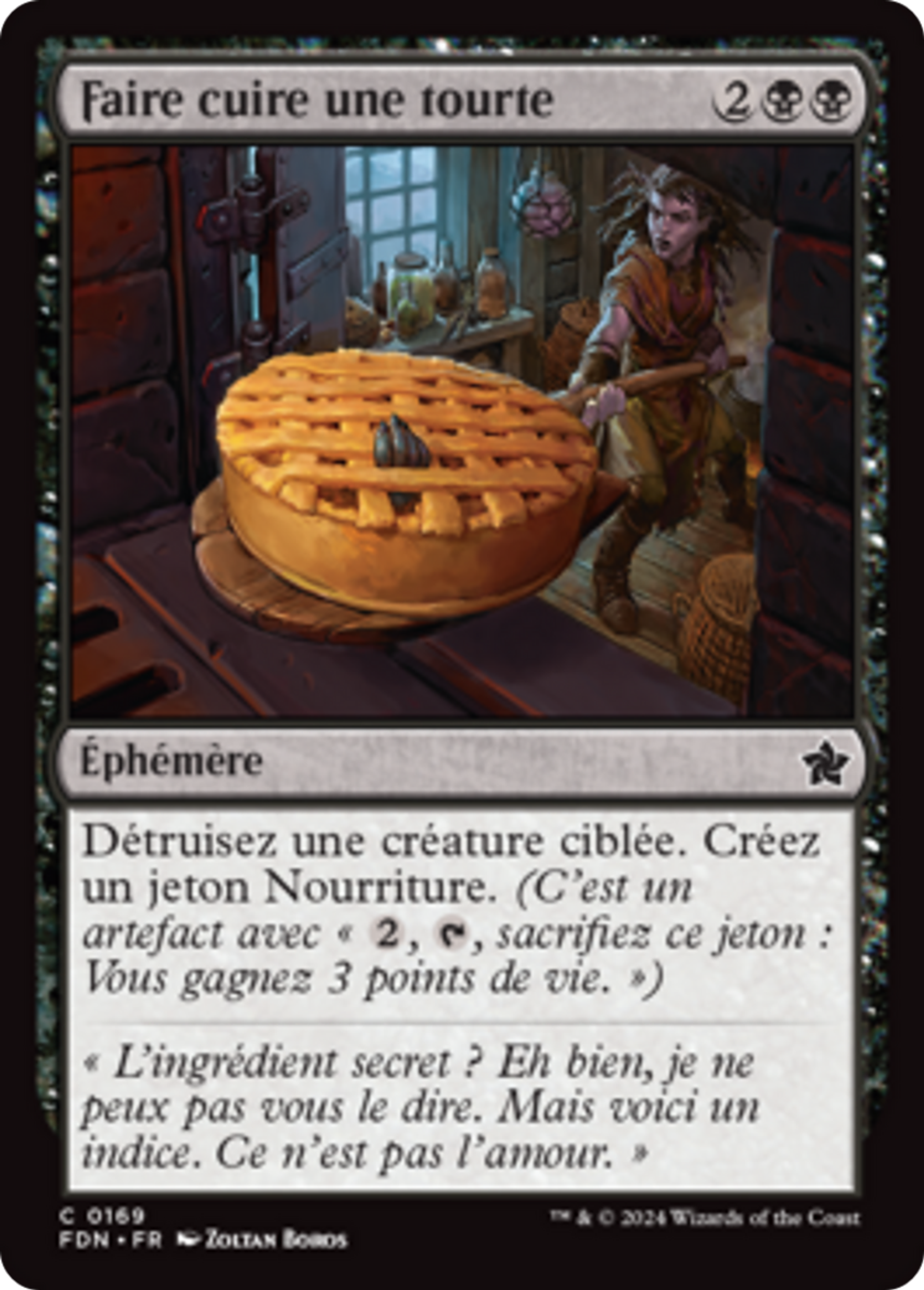 Faire cuire une tourte — Foundations — Magic: The Gathering